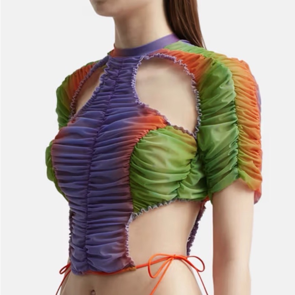 Sunset Signature Ruched Top ESTER MANAS